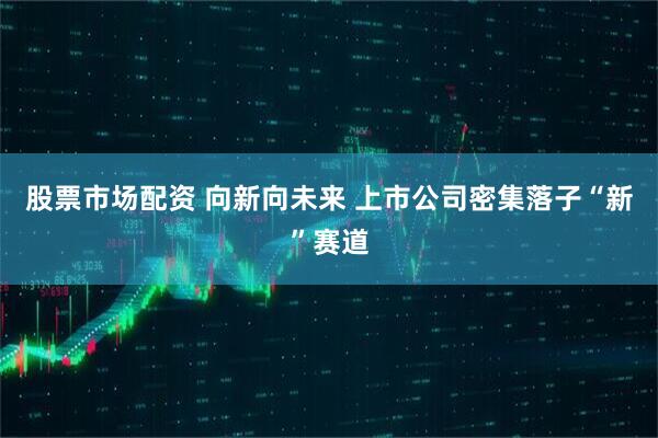 股票市场配资 向新向未来 上市公司密集落子“新”赛道